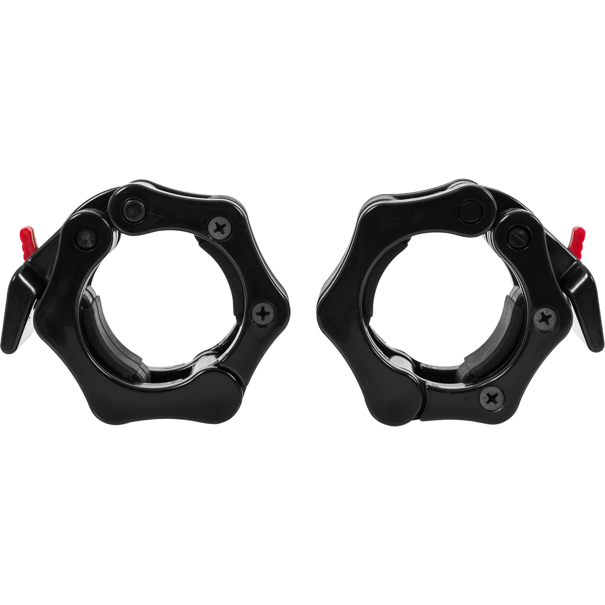 Fermapesi Gorilla Sports 50 mm plastica nero/rosso (coppia) 7/7
