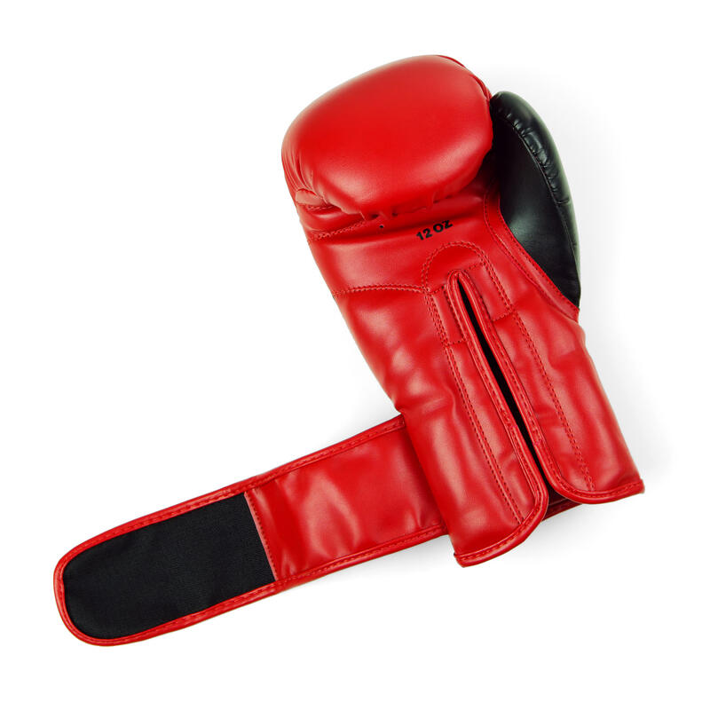 Rękawice bokserskie Ground Game Cyborg czerwone
