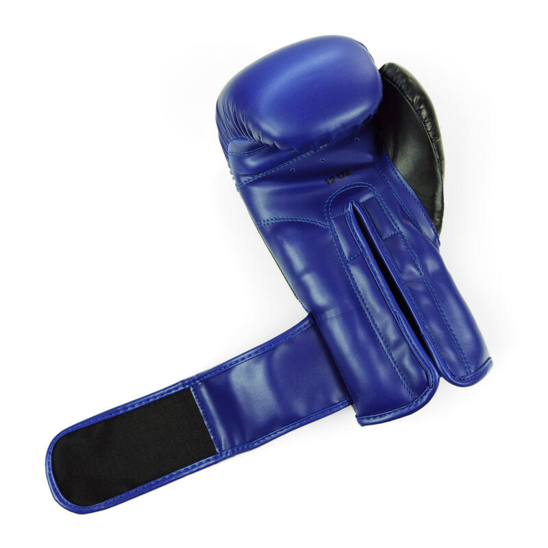 Rękawice bokserskie Ground Game Cyborg niebieskie