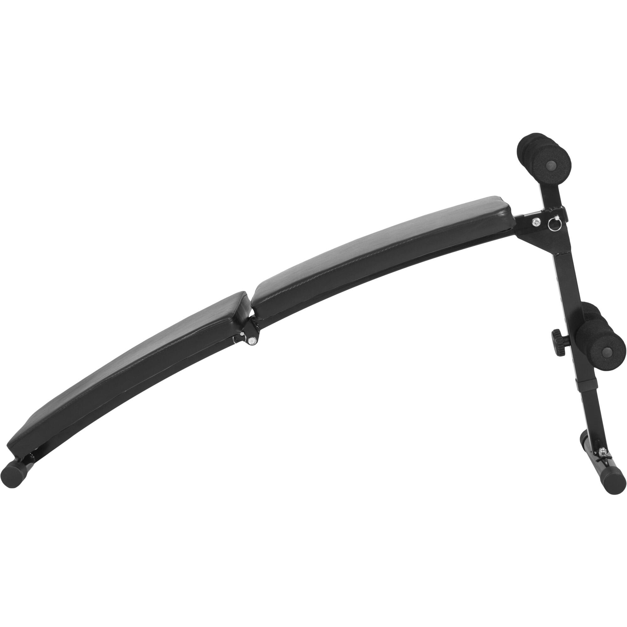 BANC DE MUSCULATION PLIABLE NOIR | MUSCULATION 7/7