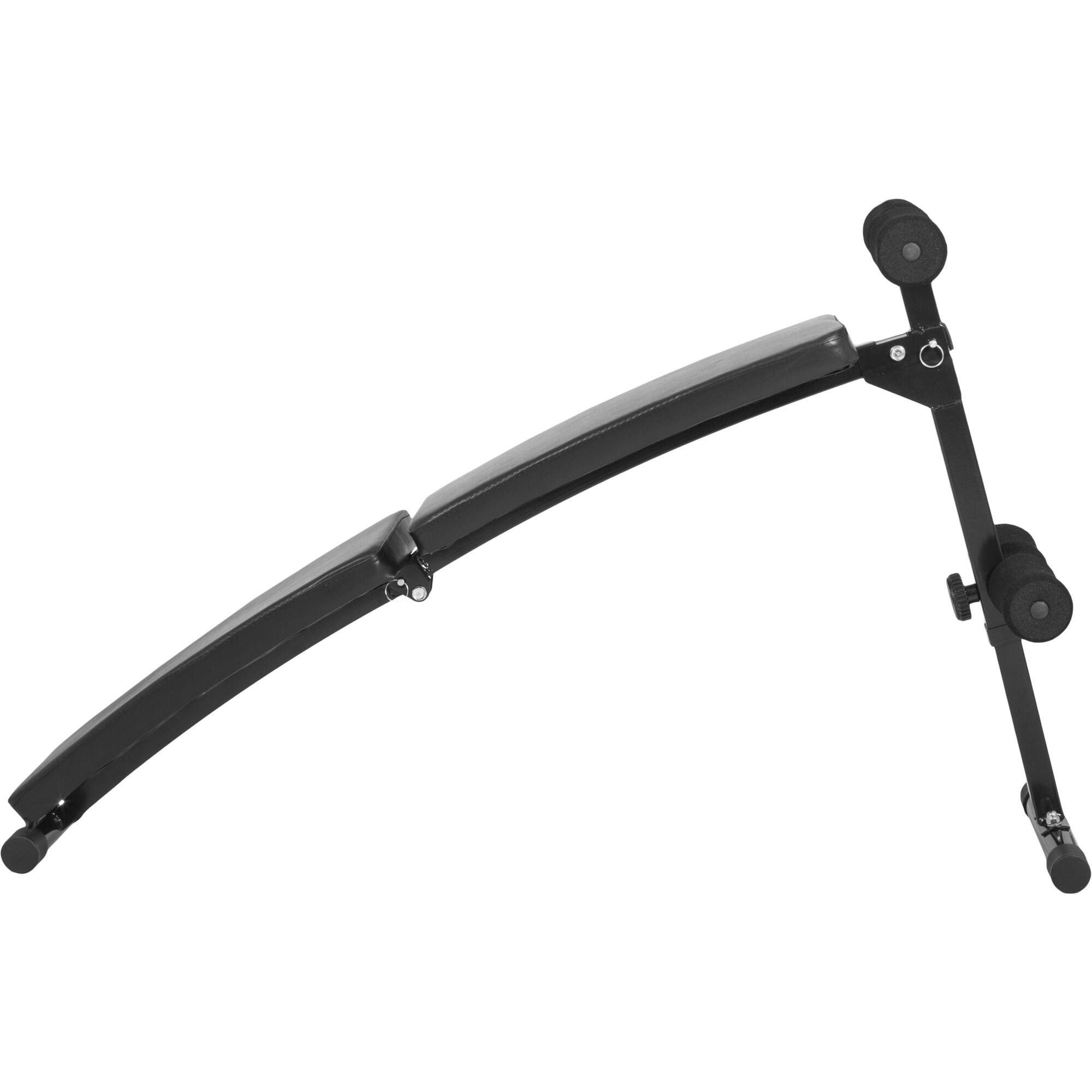BANC DE MUSCULATION PLIABLE NOIR | MUSCULATION 6/7