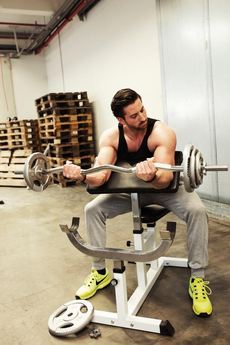 BANC DE MUSCULATION CURL | MUSCULATION | BLANC 7/7