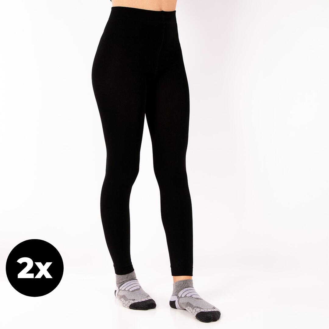 HEAT KEEPER Heatkeeper Leggings Térmicas Mulher Preto XXL 2-PACK