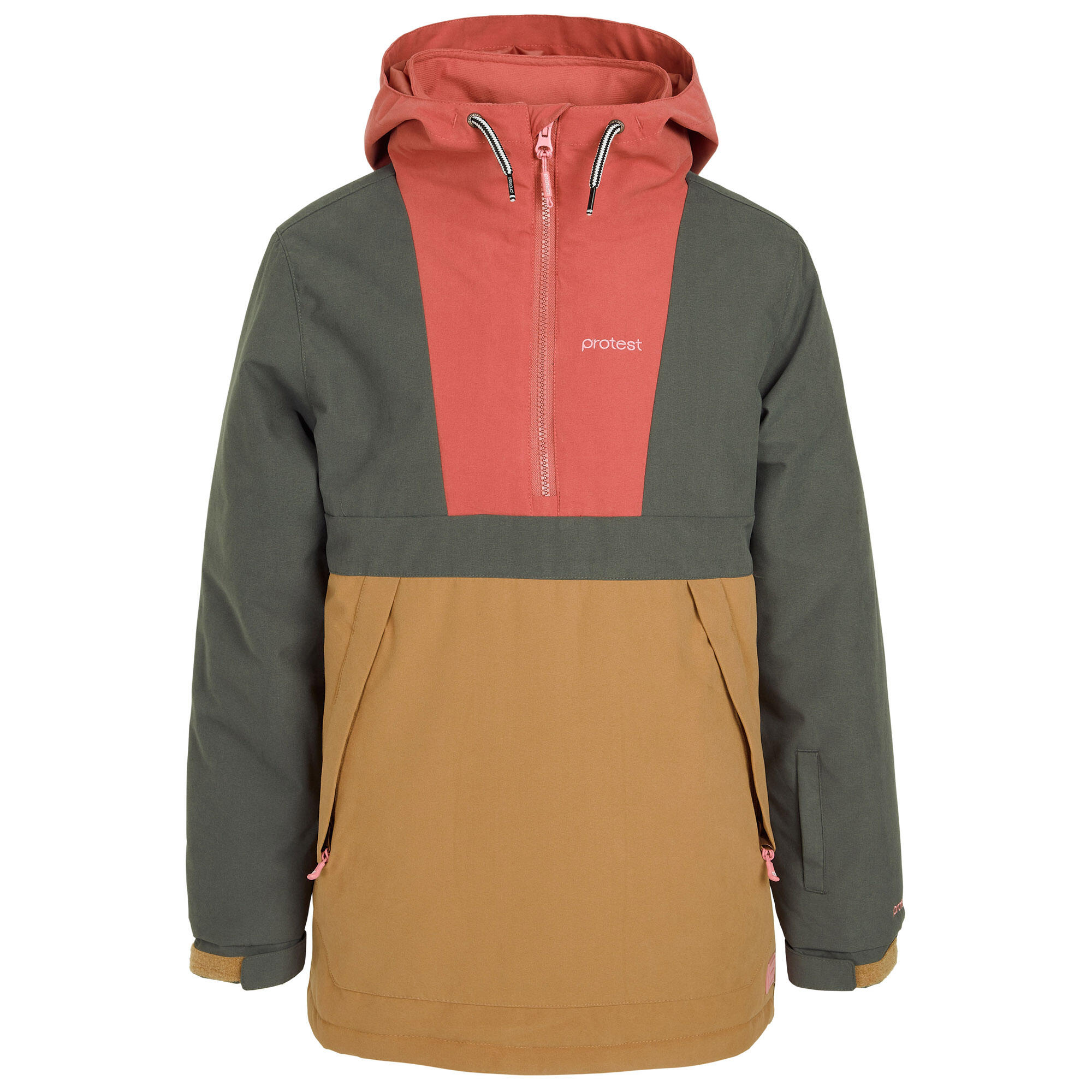 PROTEST Protest Kinder Schneejacke Prtsennay Huntergreen 4/5