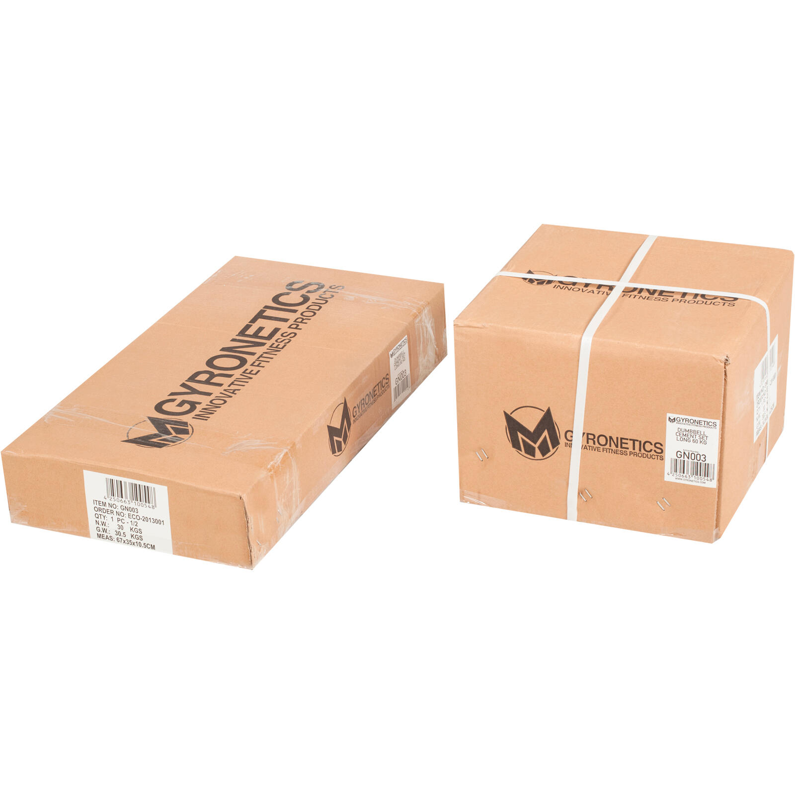 Kit barra de pesas y discos Gyronetics E-Series de 60 kg 7/7