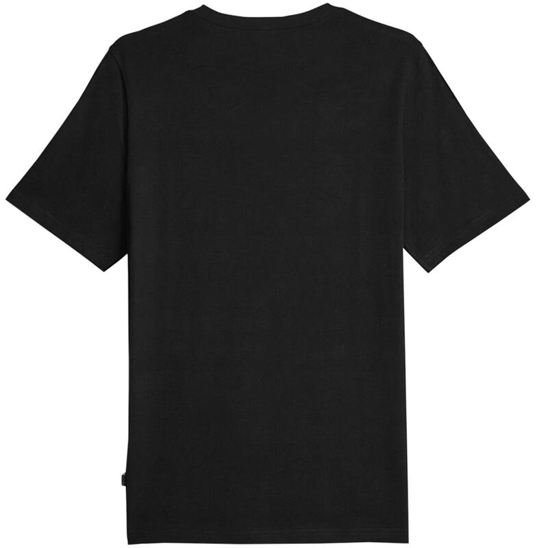 Camiseta de Manga Corta Hombre Puma Graphiccs No. 1 Logo Negro