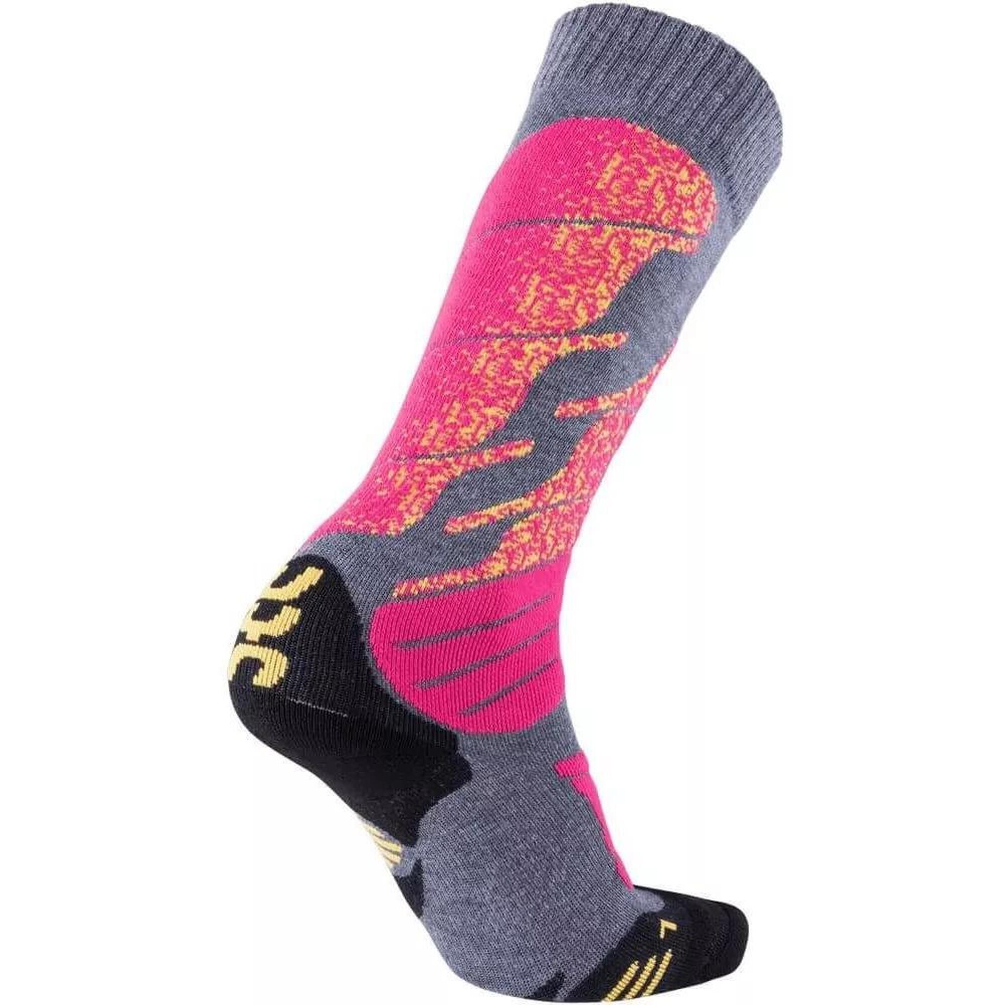 Ciorapi de schi Lady Ski All Mountain Socks - magenta femei