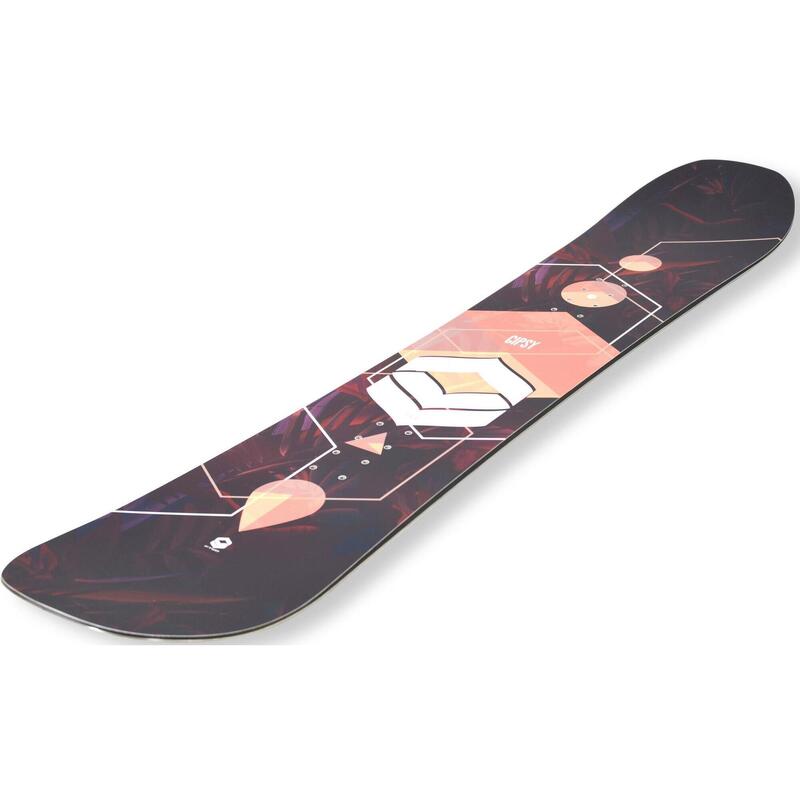 Snowboard FTWO Gipsy woman peach (Set), Inkl. Bindung mit Befestigungsmaterialie
