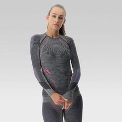 AMBITYON SOUS-VÊTEMENTS MANCHES LONGUES FEMME MÉLANGÉ