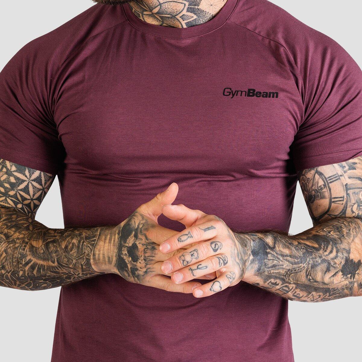 Uomo t-shirt traspirante Eggplant TRN 3/6