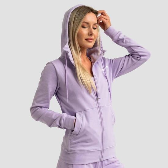 Bluza damska fitness z kapturem i zamkiem Limitless