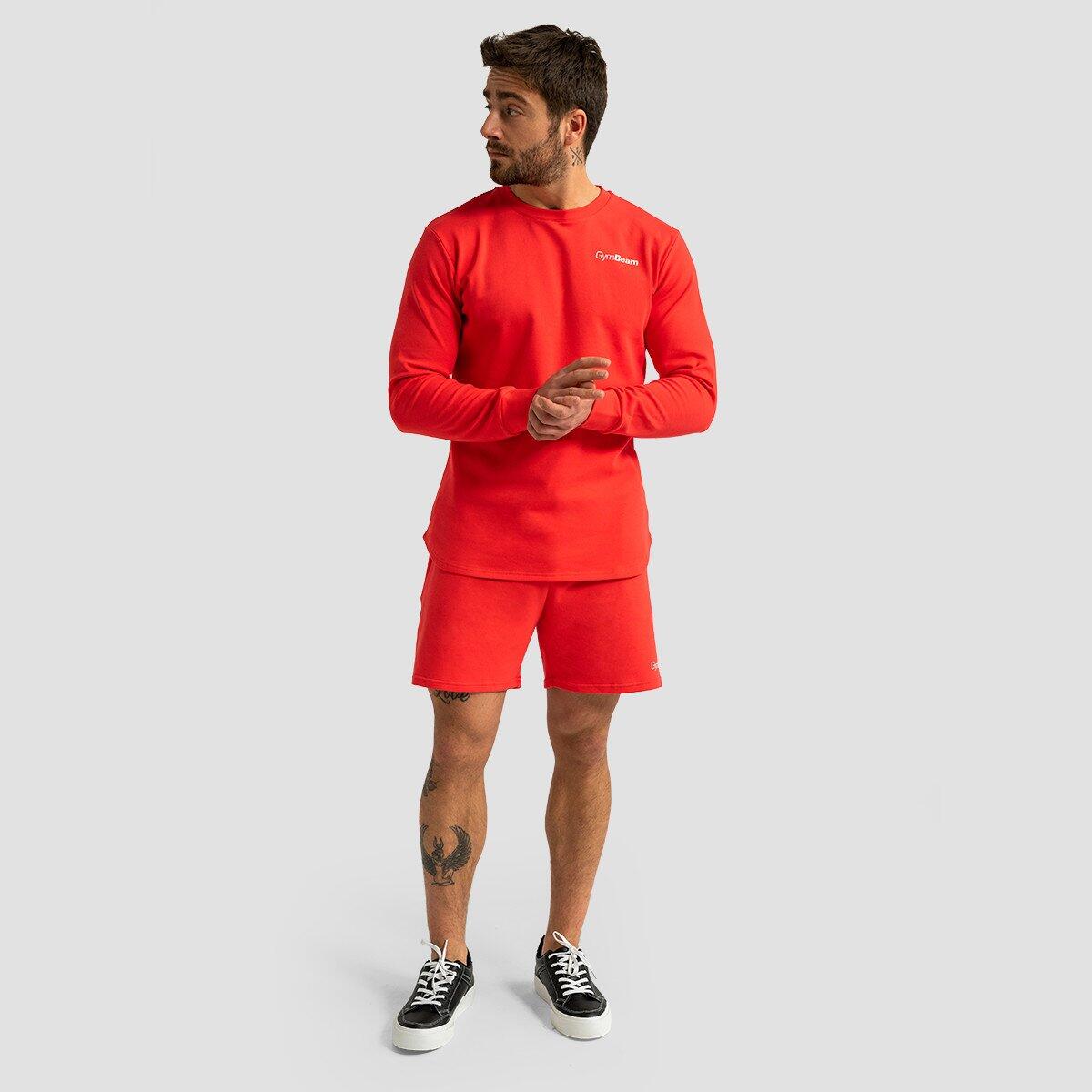 Pantaloncini uomo traspiranti rossi Limitless 6/7