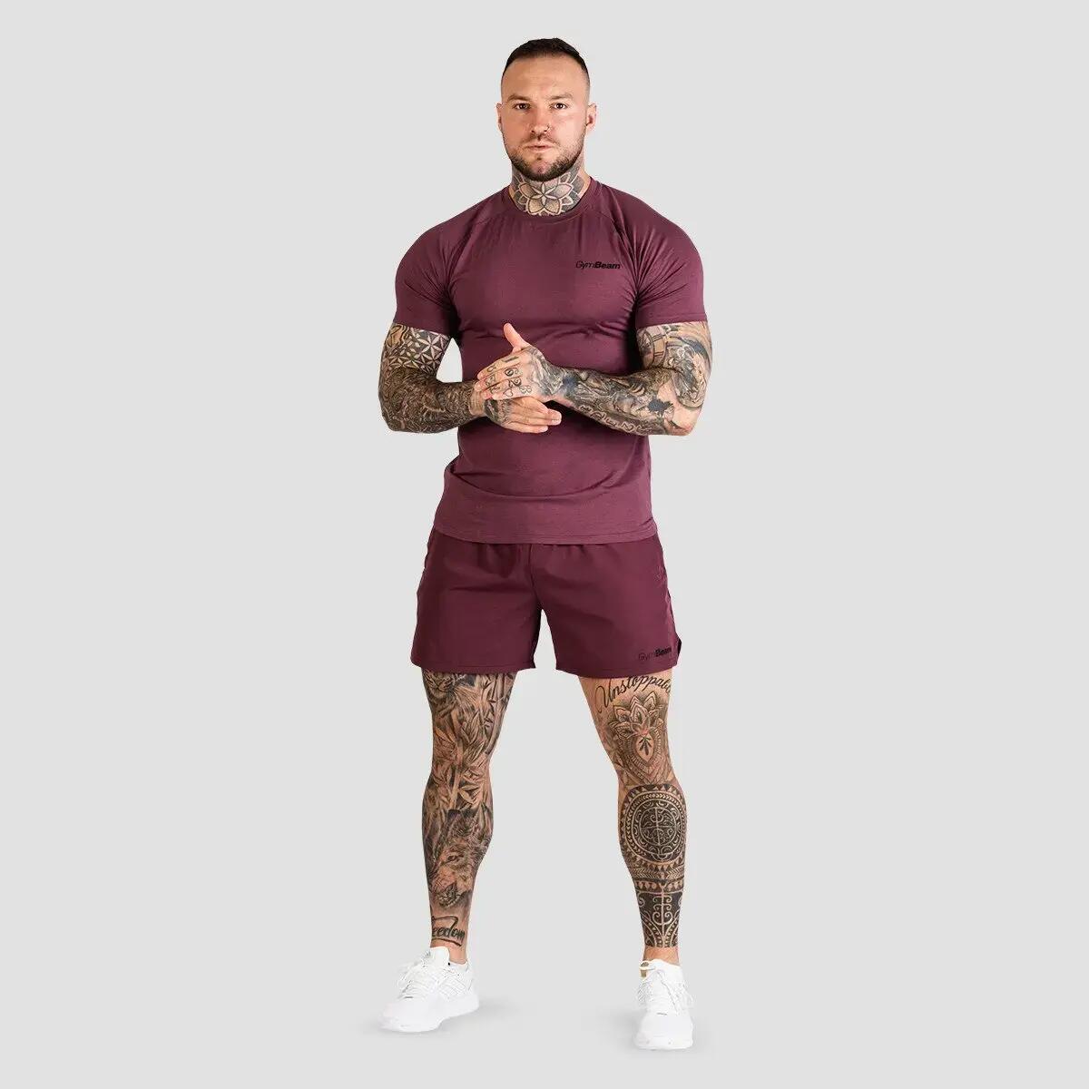Šortky pánské fitness rychleschnoucí TRN 6/7