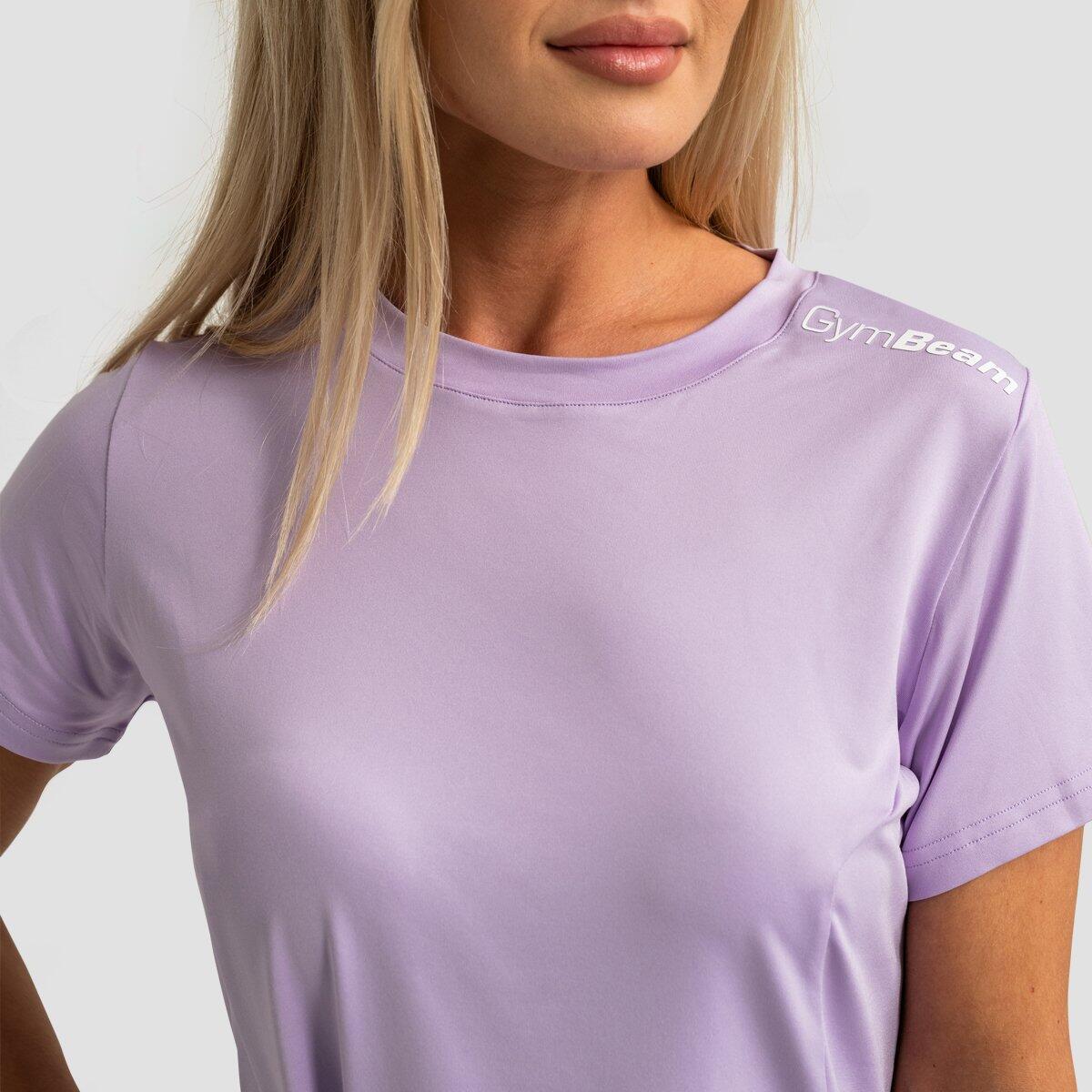T-shirt donna palestra traspirante viola Limitless 2/7