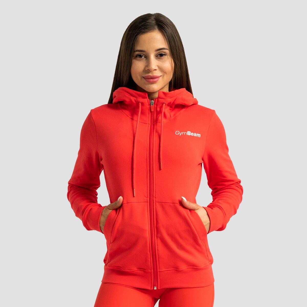 GYMBEAM Dámská fitness mikina na zip s kapucí Limitless