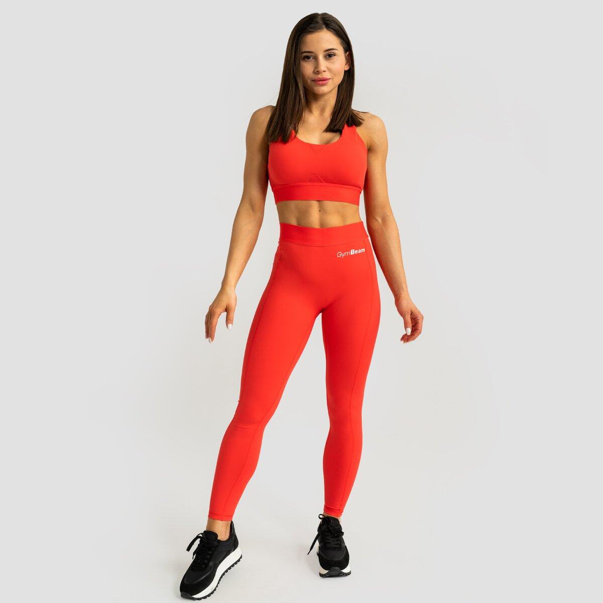 Donna fitness reggiseno sportivo spalline regolabili rosso Limitless 5/6