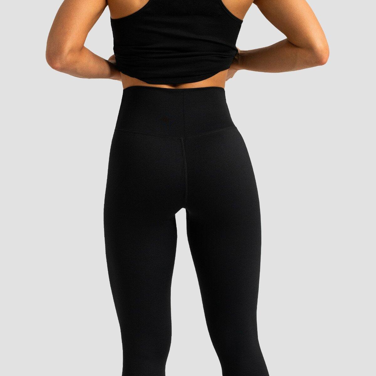 Legginsy damskie fitness z wysokim stanem czarne Limitless 2/7