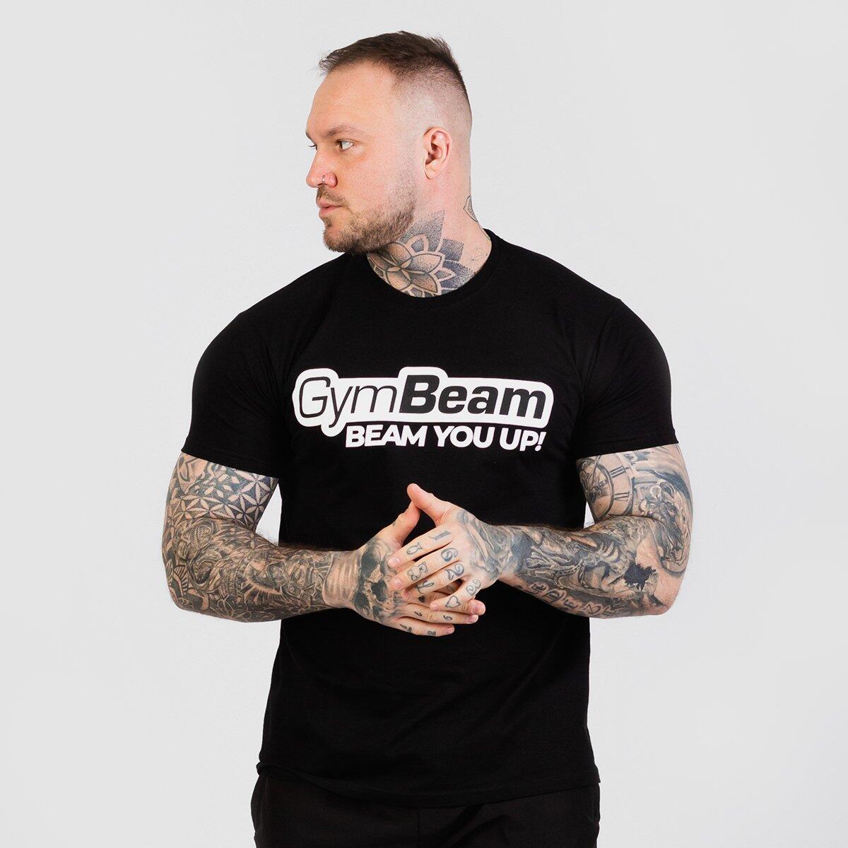 GYMBEAM Tričko pánské fitness regular fit Beam