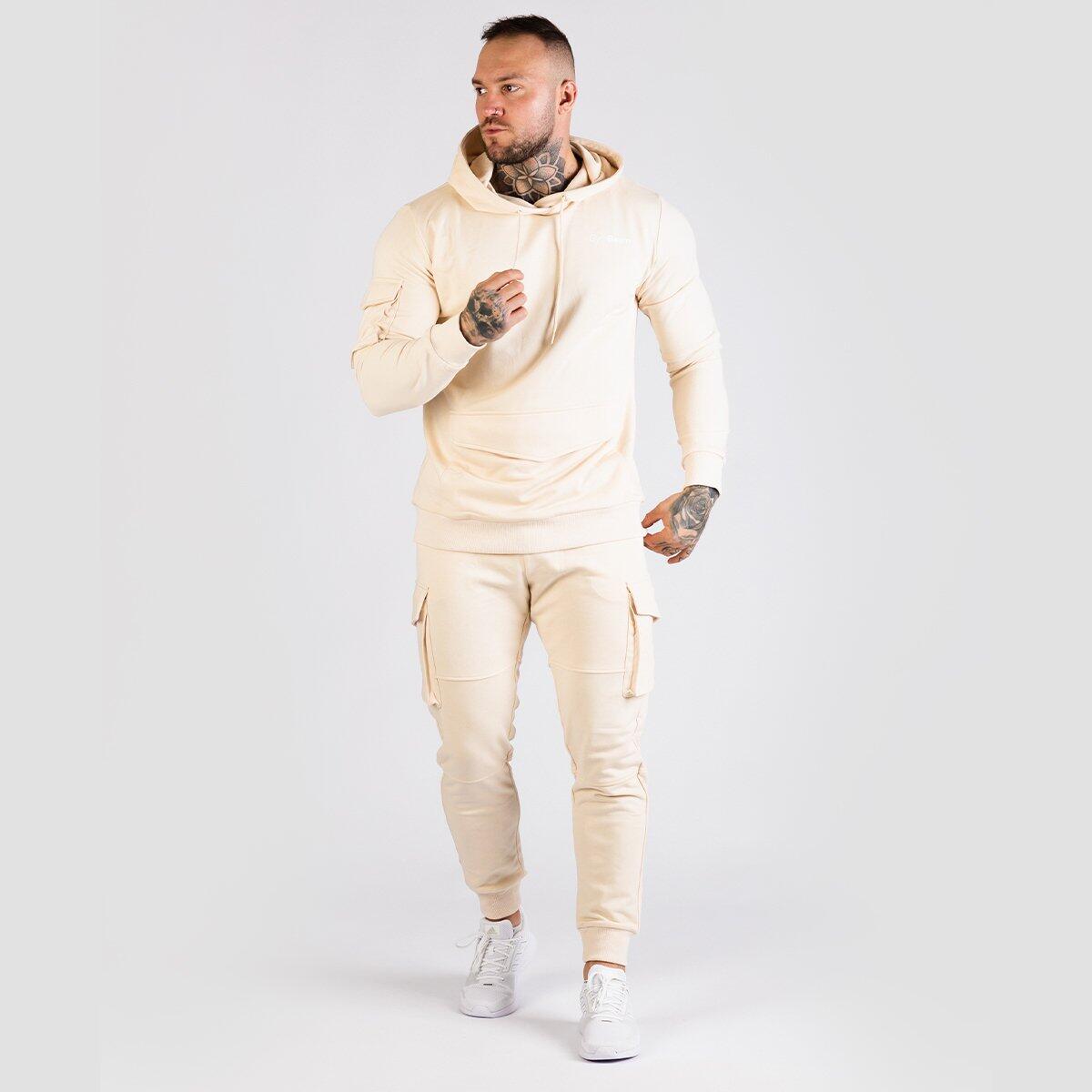 Uomo fitness felpa con cappuccio Sand TRN 5/6