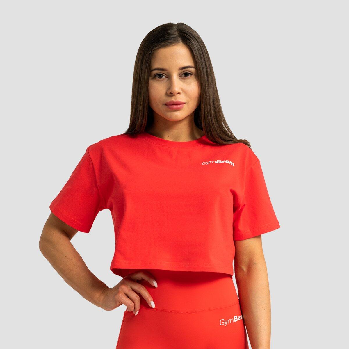 Koszulka damska fitness krótka luźna Limitless