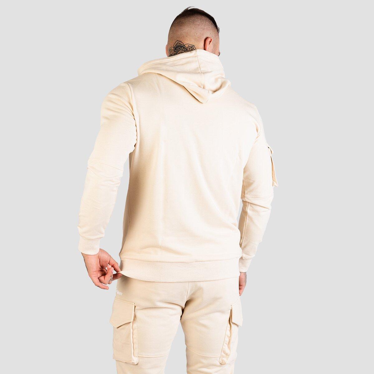 Uomo fitness felpa con cappuccio Sand TRN 2/6