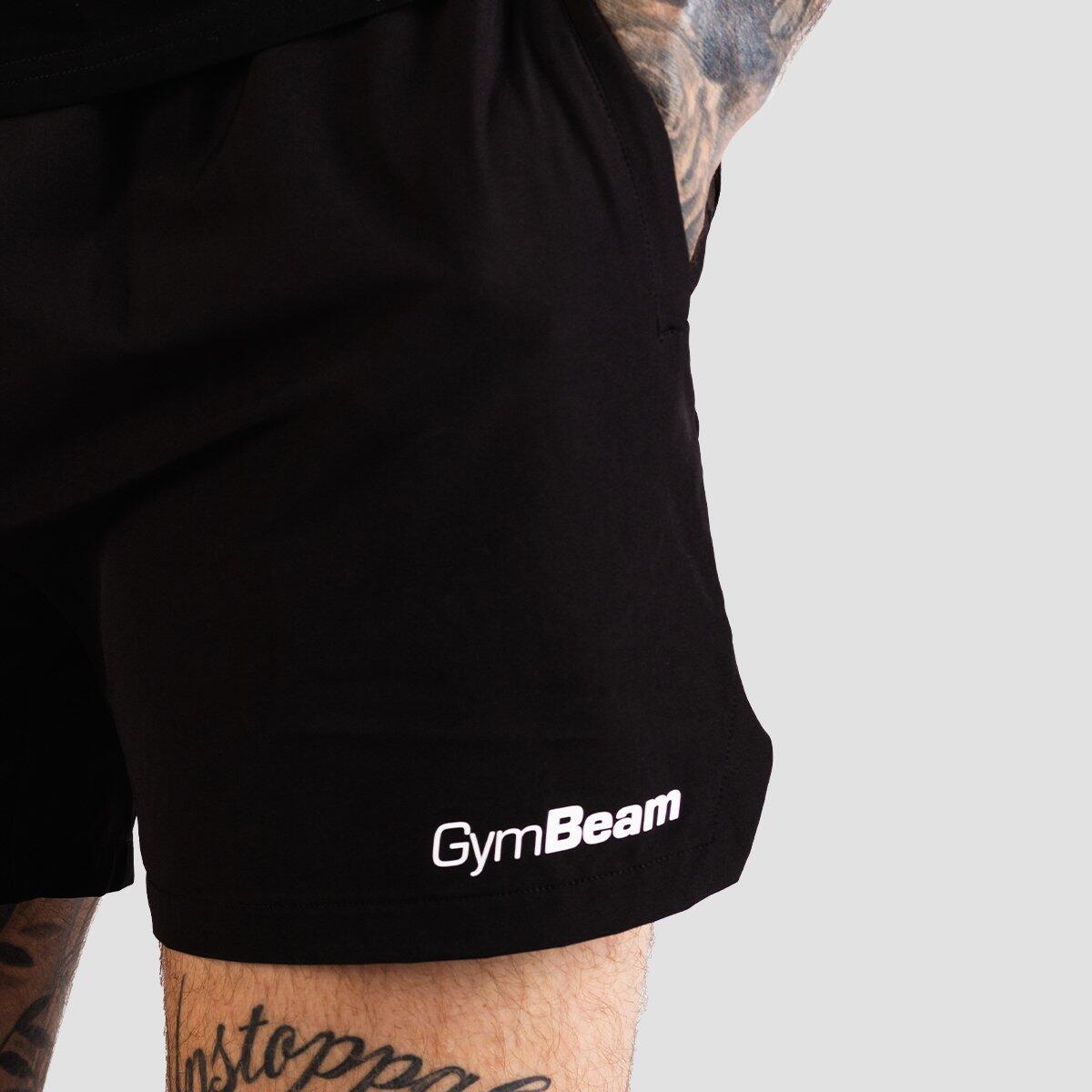 Uomo corsa pantaloncini ad asciugatura rapida Black TRN 3/6