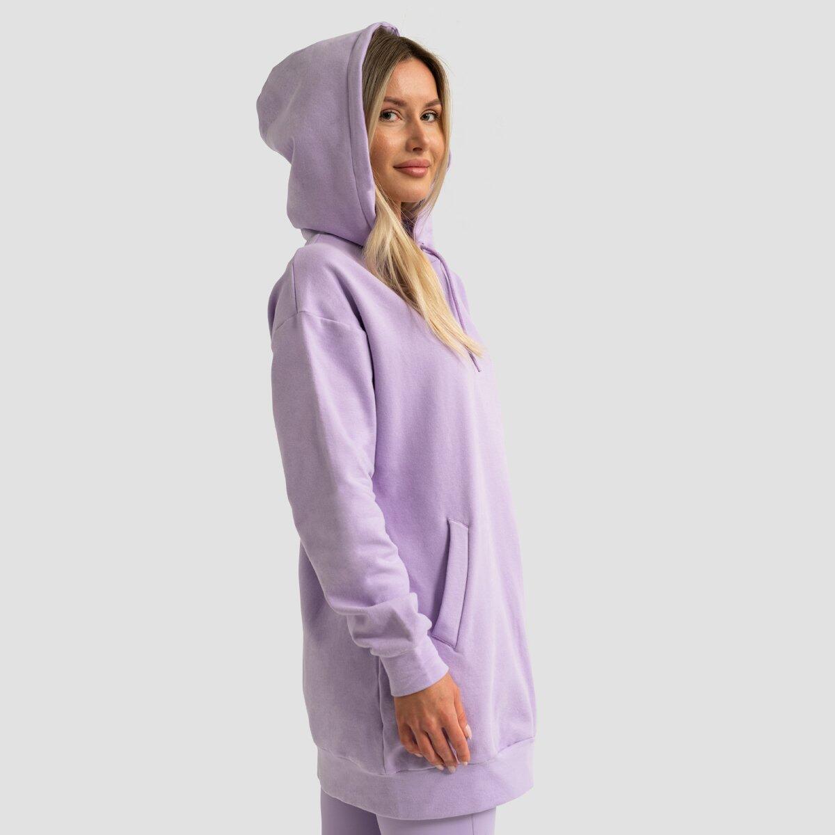 Felpa donna lunga viola Limitless 5/7