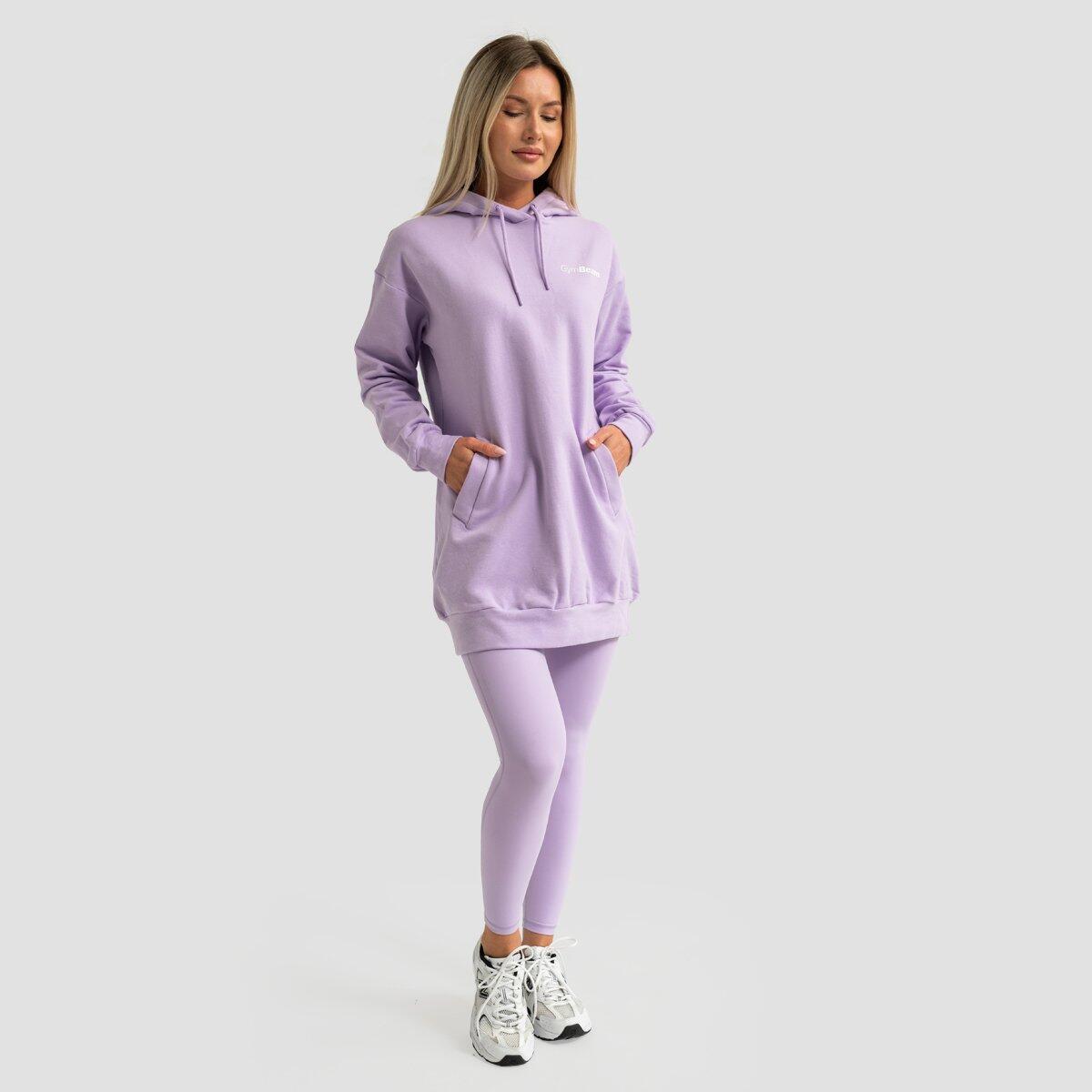 Felpa donna lunga viola Limitless 6/7