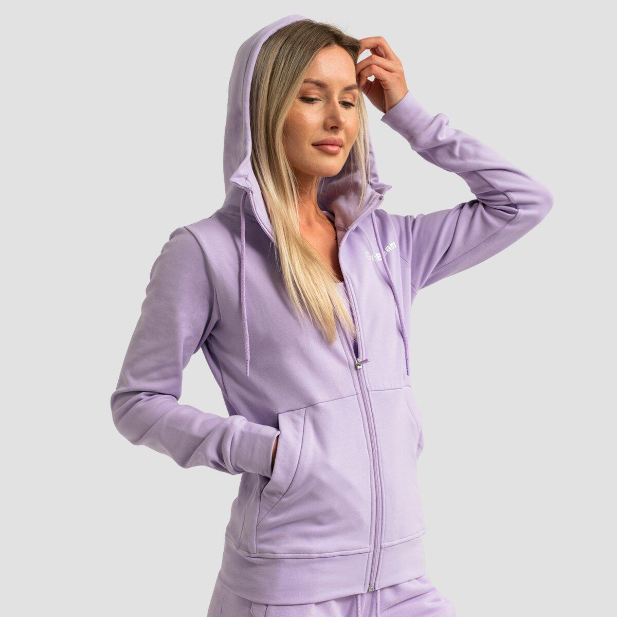 Bluza damska fitness z kapturem i zamkiem Limitless