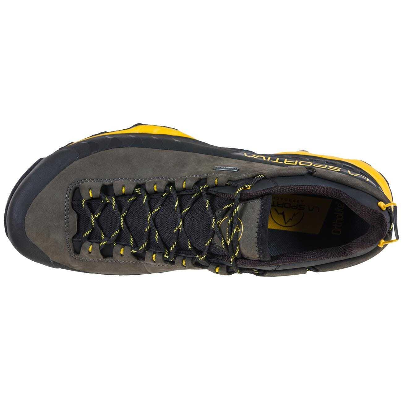 Zapatillas Senderismo Hombre - TX5 Low GTX - Carbon/Yellow 7/7