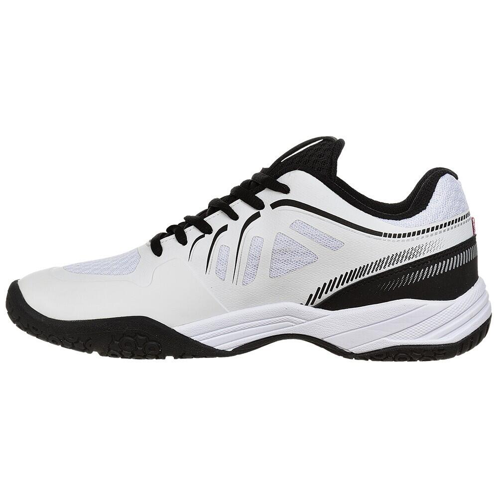 FZ Forza LEANDER V3  WHITE/BLACK BADMINTON SHOES UNISEX 5/6