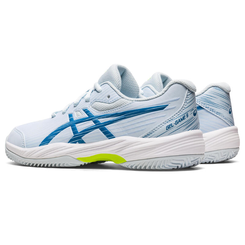 ASICS GEL-GAME 9 GS tennisschoenen junior lichtblauw