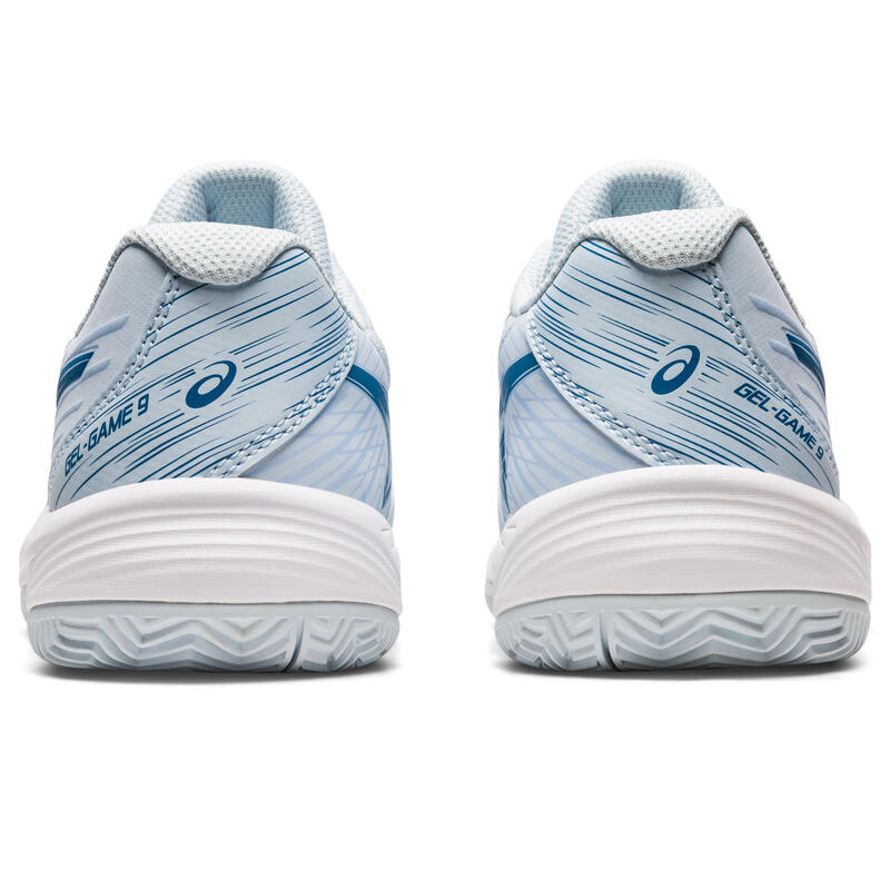 ASICS GEL-GAME 9 GS chaussures de tennis junior bleu clair