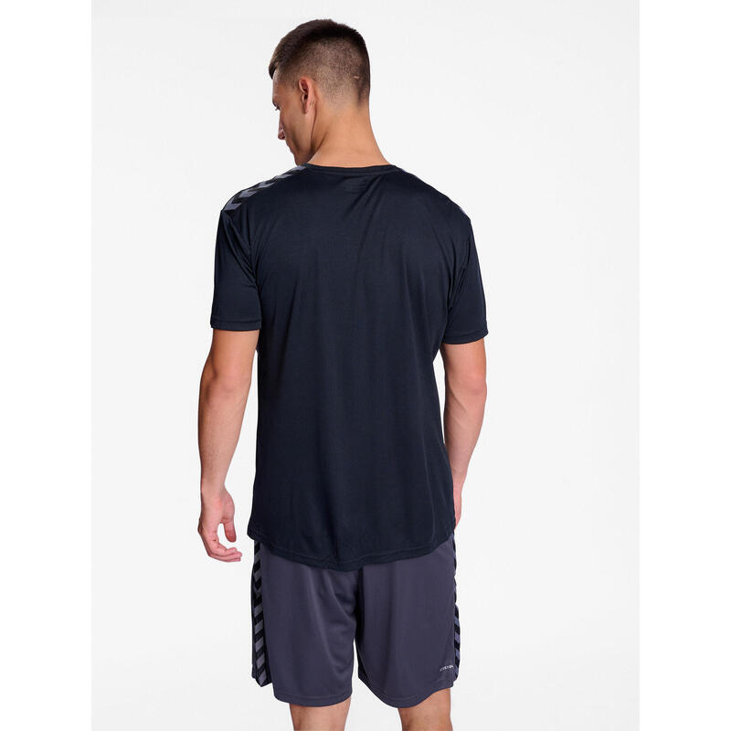 Camiseta Hmlauthentic Multideporte Hombre Transpirable De Secado Rápido Hummel