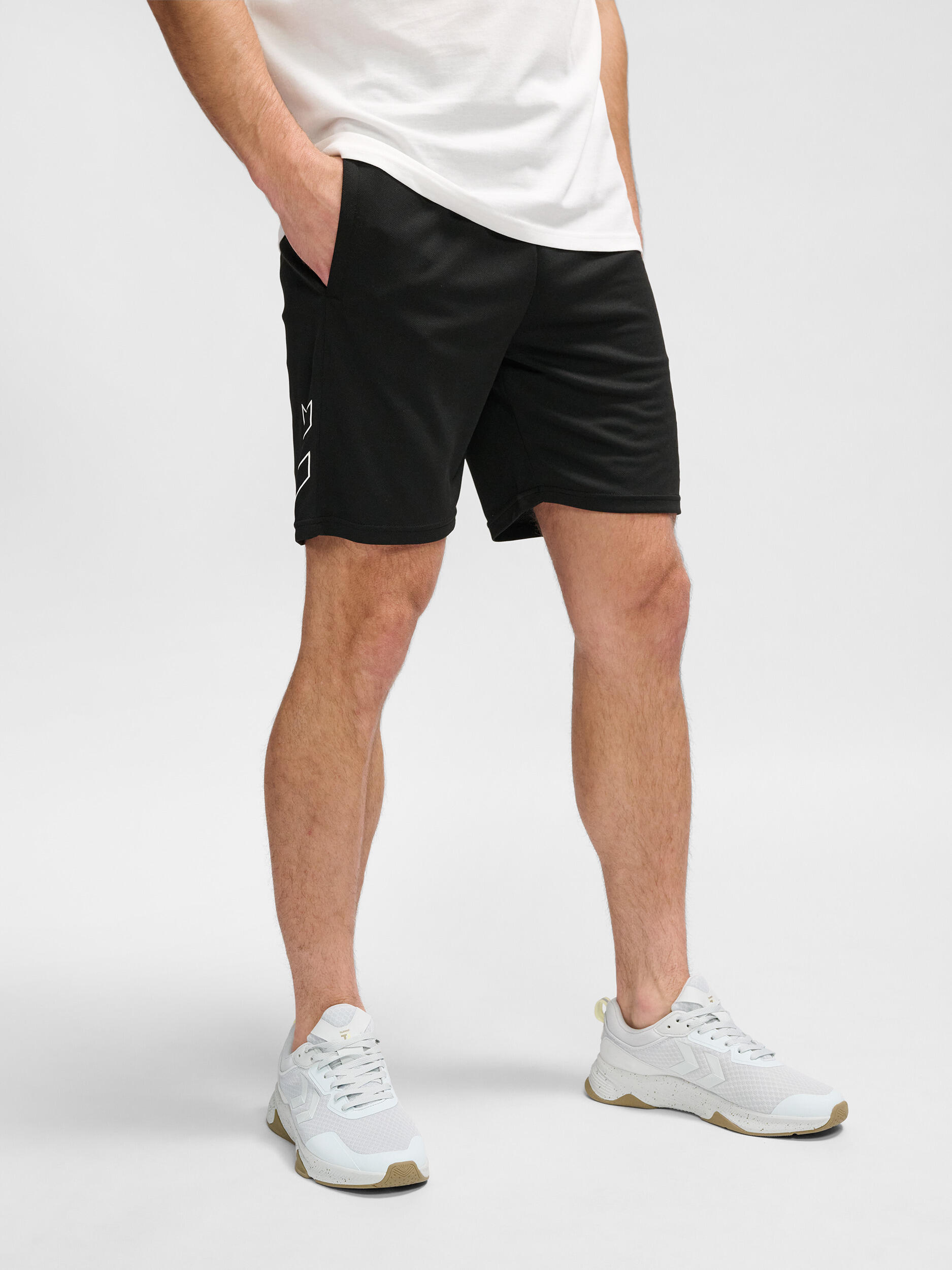 HUMMEL Cierre Con Cordón Pantalones Cortos Hmlte Flex Entrenamiento Hombre HUMMEL