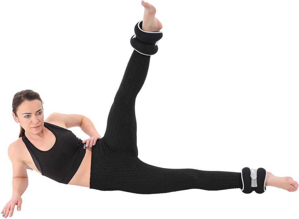 Hantle miękkie Enero Fit regulowane 2x2 kg