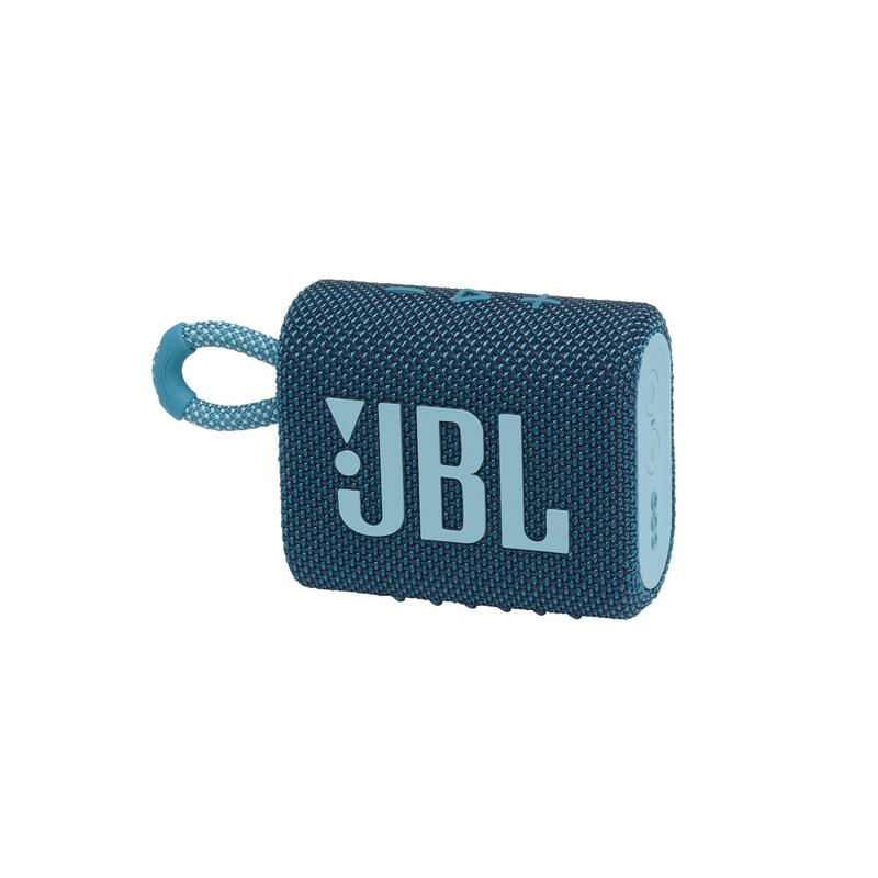 JBL Go 3 Portable Waterproof Speaker - Blue