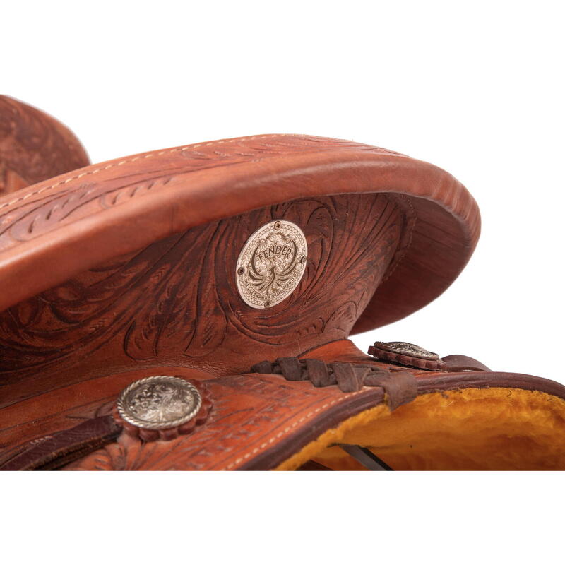 Sella Western professionale modello da Barrel Fender Saddle USA 08