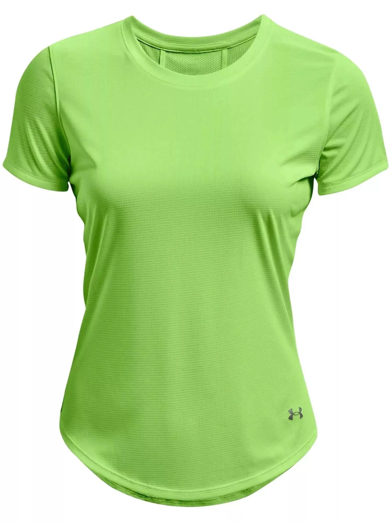 UA Speed Stride 2.0 Tee női rövid ujjú sport póló - zöld 3/7