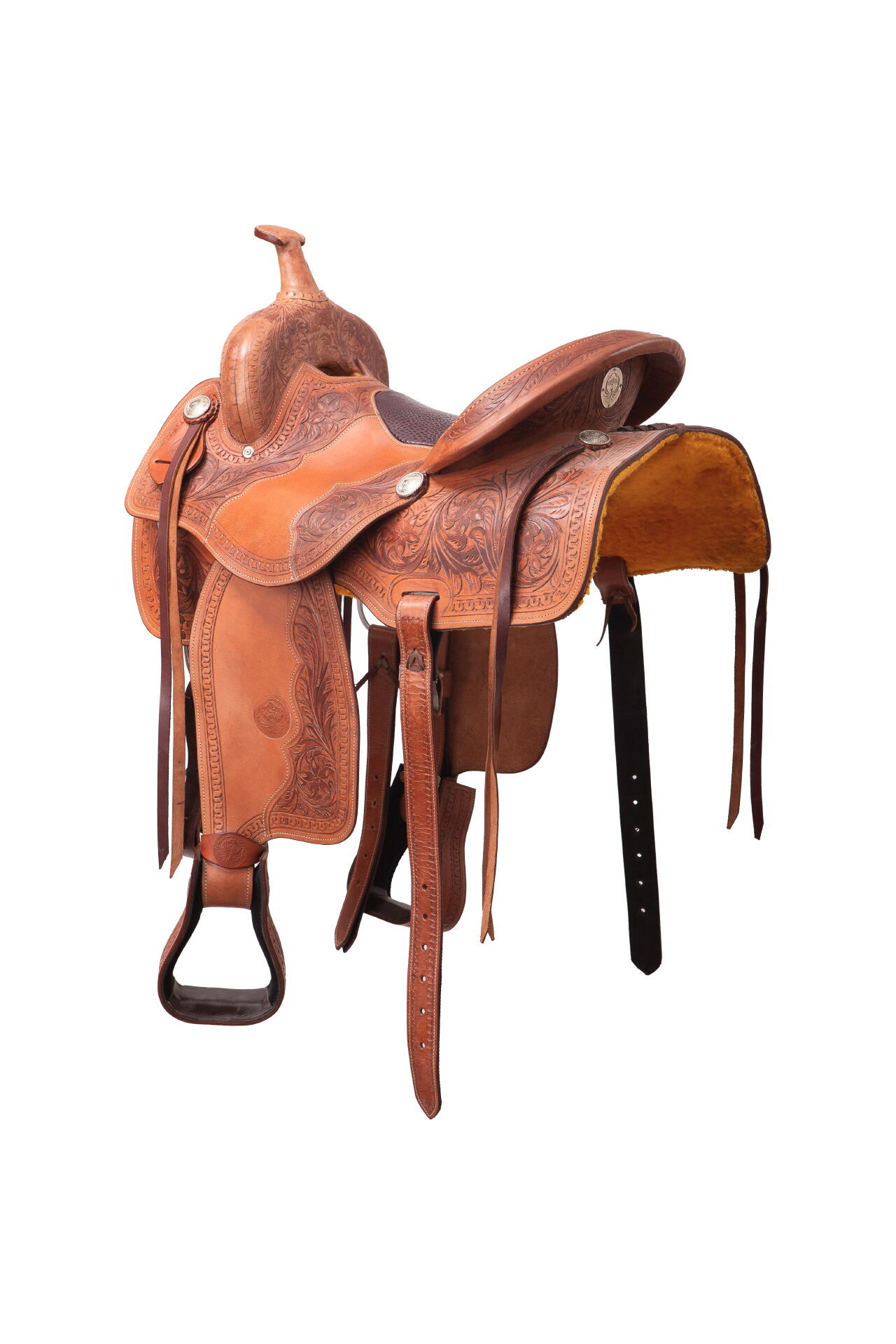 Sella Western professionale modello da Barrel Fender Saddle USA 08 2/7