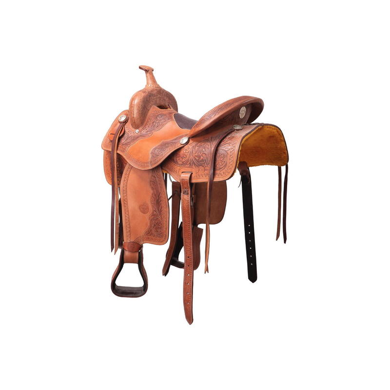 Sella Western professionale modello da Barrel Fender Saddle USA 08