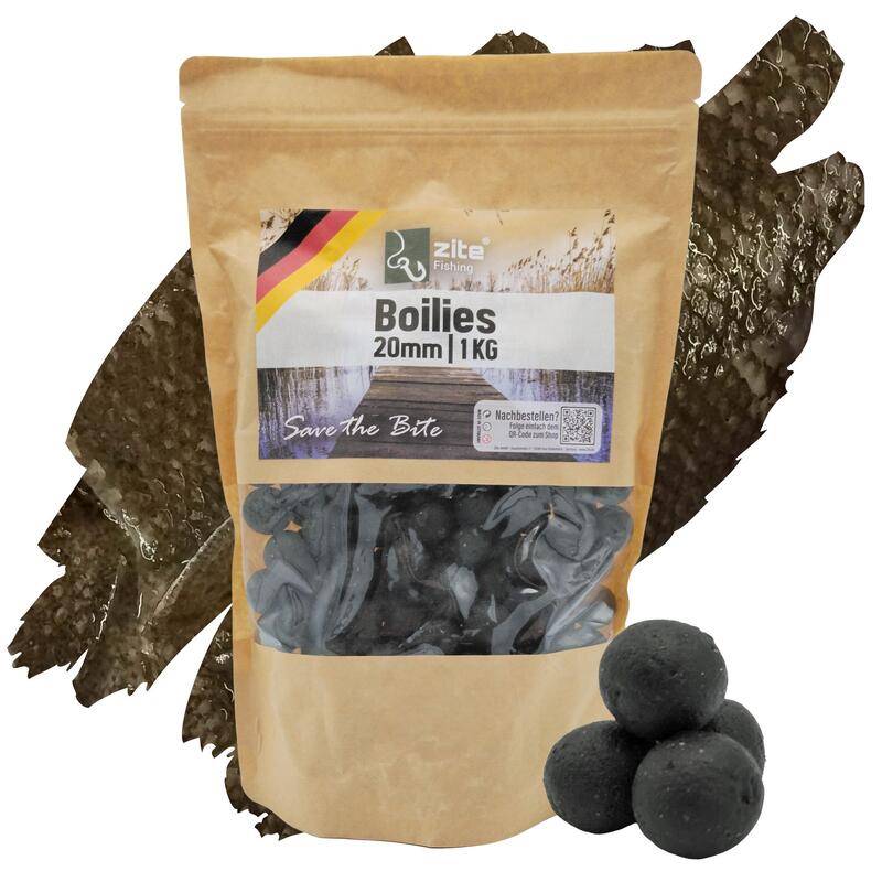 Boilies 20mm Halibut Aroma Karpfenköder 1kg