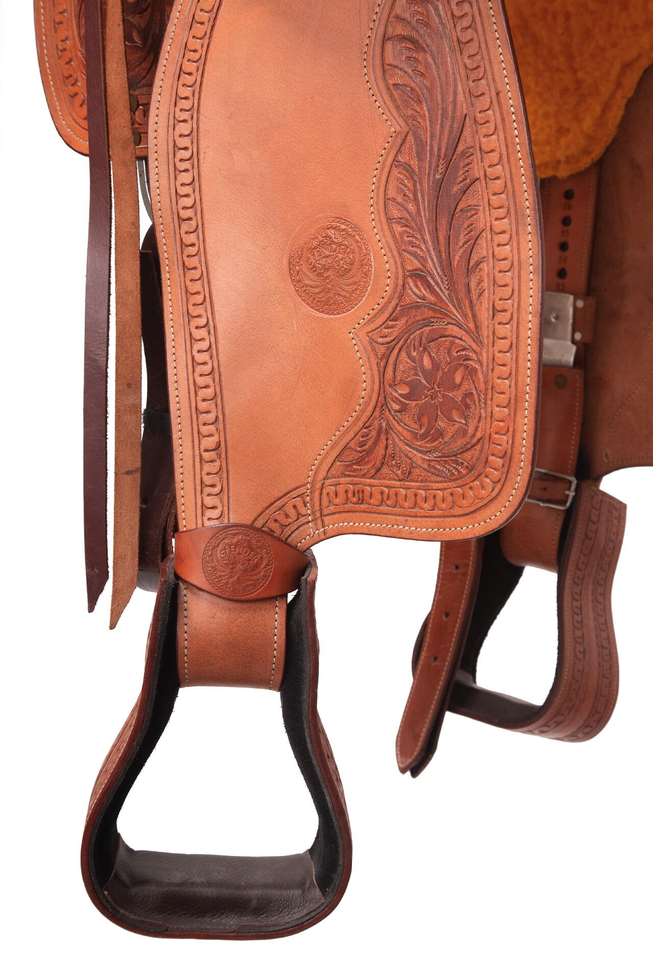 Sella Western professionale modello da Barrel Fender Saddle USA 08 5/7