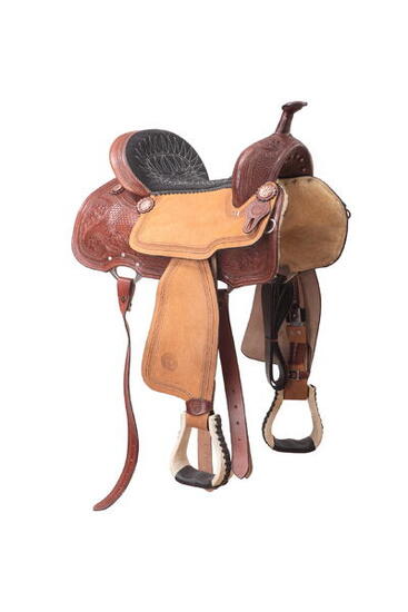 Sella Western da Barrel Professional Fender Saddle Usa 0551