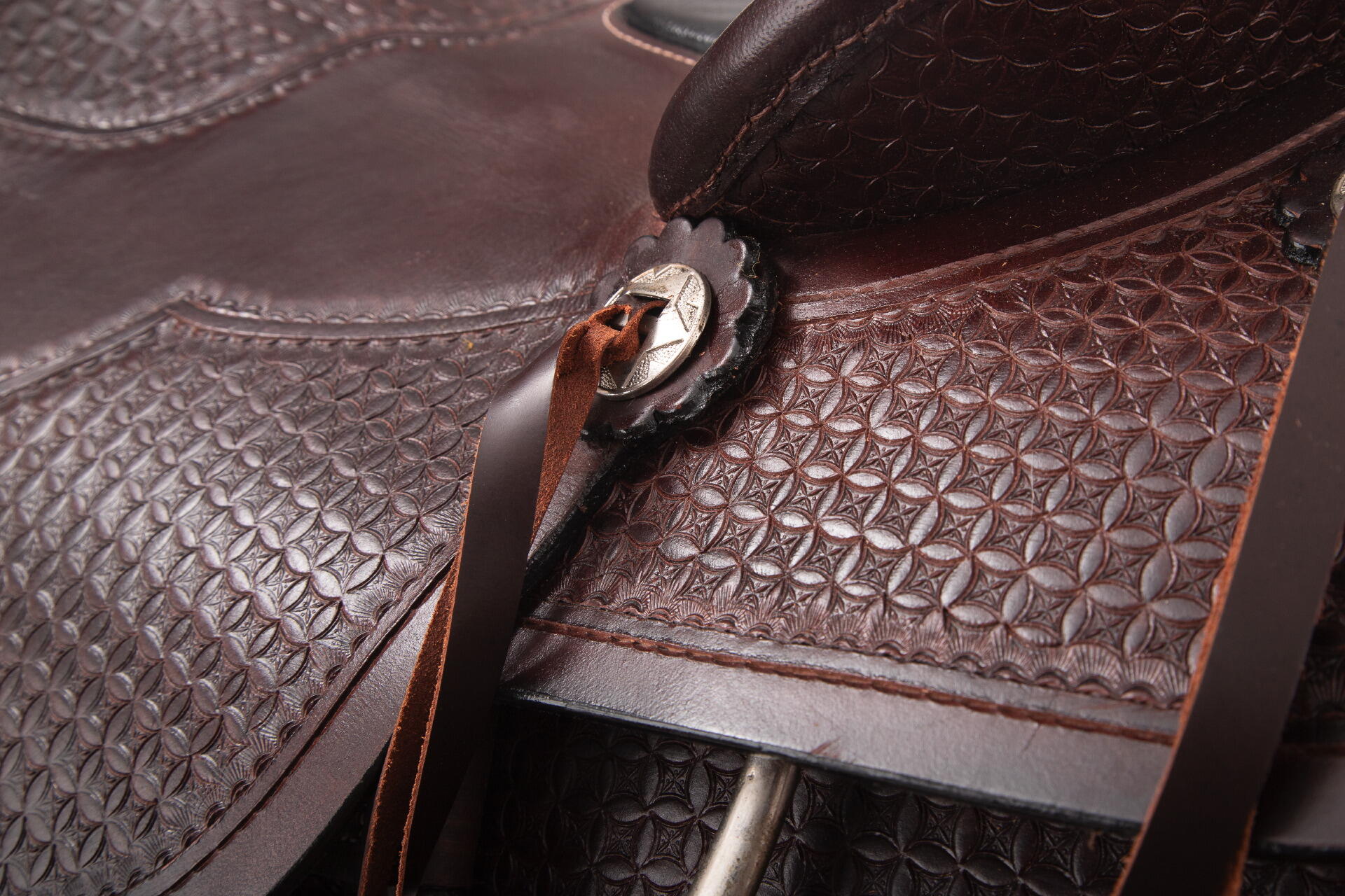 Sella Western professionale modello da Cutting Fender Saddle USA 7324 4/7