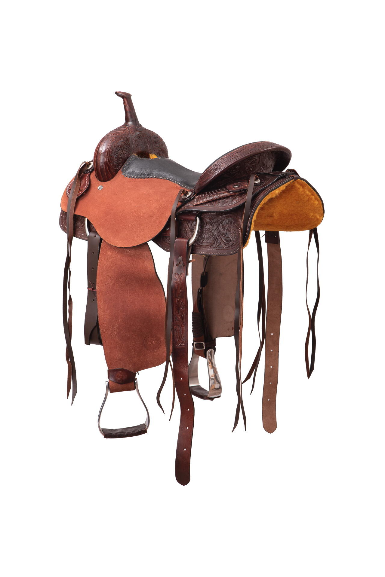 Sella Western professionale modello da Cutting Fender Saddle 2/7