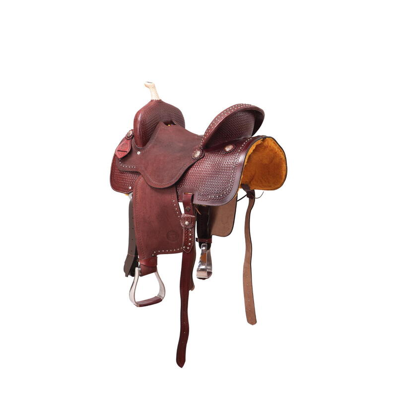 Sella Western professionale modello da Barrel Fender Saddle