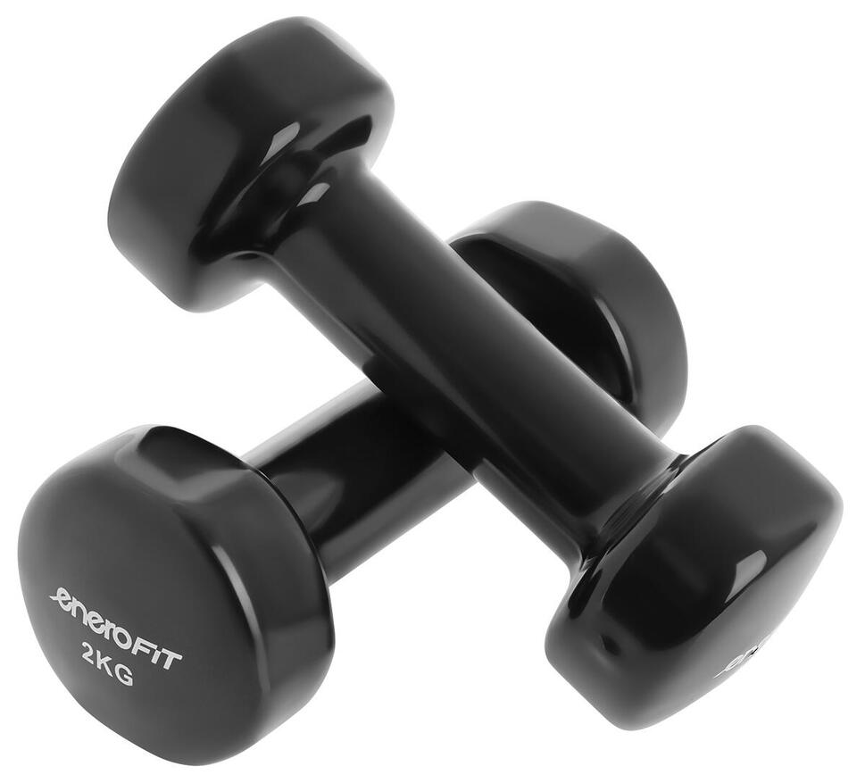 Zestaw hantli VDB Enero Fit na stojaku 2x2kg, 2x1kg, 2x0,5kg