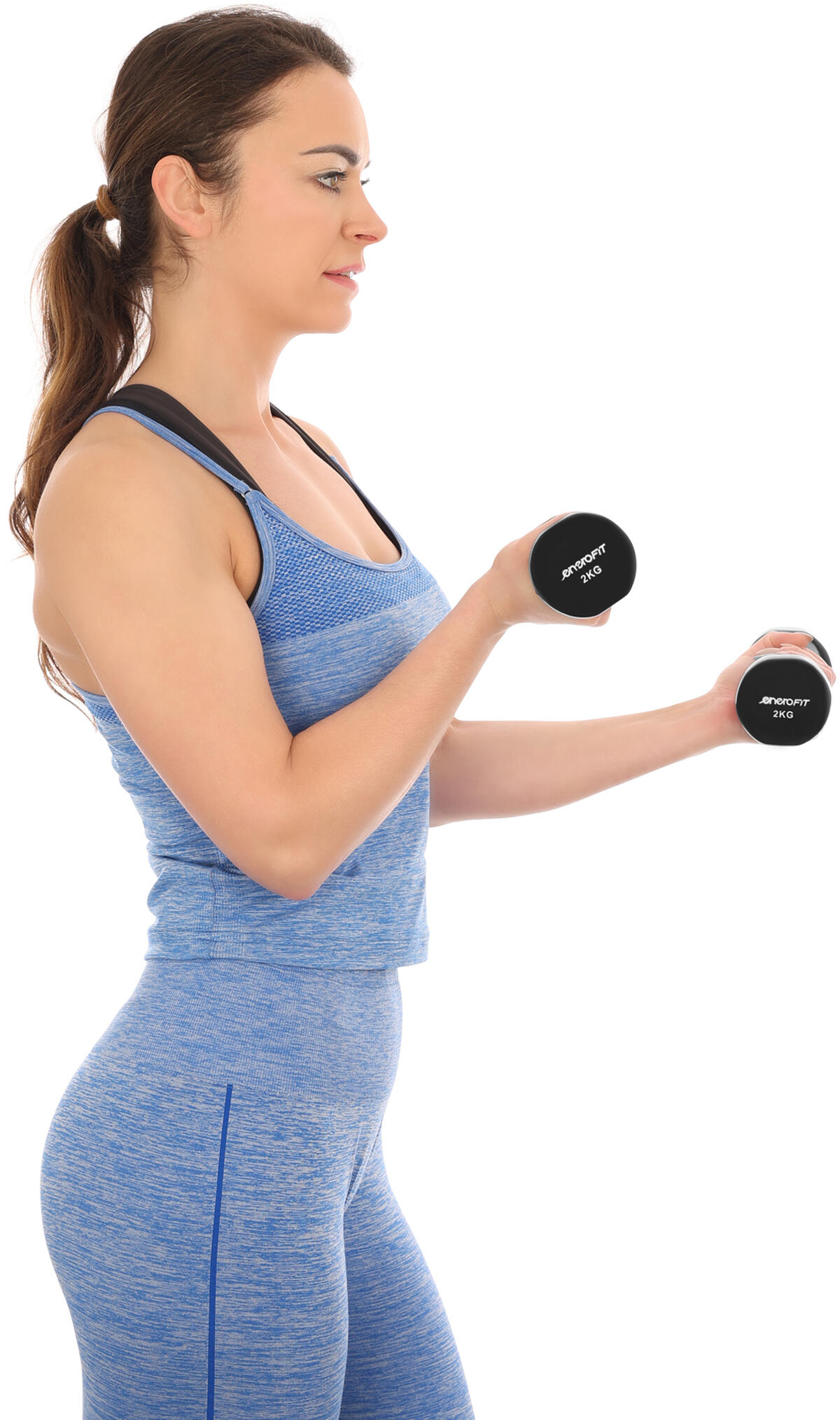 Zestaw hantli VDB Enero Fit na stojaku 2x2kg, 2x1kg, 2x0,5kg 6/7