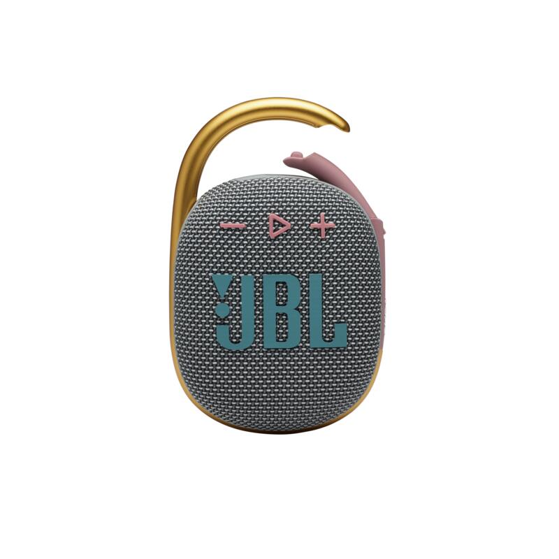 JBL Clip 4 Ultra-portable Waterproof Speaker - Grey